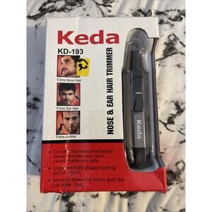 Electric Nose Ear Hair Trimmer Eyebrow Shaver Clipper Groomer Cleaner tool